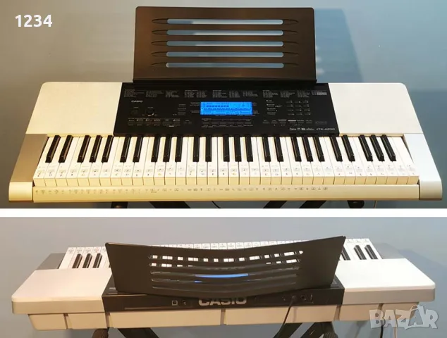 синтезатор клавир CASIO CTK-4200 пиано с плътни динамични клавиши и USB
