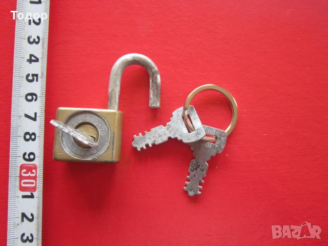 Стар  катинар  катинарче с ключ  ключе 7, снимка 2 - Колекции - 29798084
