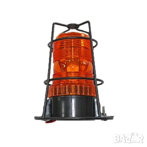 LED сигнална лампа маяк 12-110V оранжева, снимка 3 - Аксесоари и консумативи - 55865149