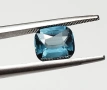 Рядък естествен син шпинел от Танзания - 1.28 карата! Сертифициран!, снимка 2