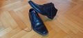 Floris Van Bommel мъжки обувки естествена кожа черни номер 42, снимка 1