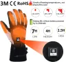 Отопляеми ръкавици за сензорен екран, презареждаема 5500mAh батерия, 3 температурни нива, М, снимка 2
