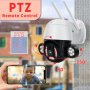 + КАРТА 64гб. - 5мп 1080P ICSEE Професионална WiFi IP Camera Infrared Външна охранителна камера ICSe, снимка 6