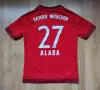 Bayern Munchen / Adidas #27 Alaba - детска футболна тенниска на Байерн Мюнхен, снимка 1