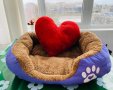 Легло с лапичка за домашни любимци / легло за куче / котка , снимка 8