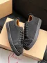 Christian Louboutin Мъжки Велурени Обувки Със Шипове - 2 Налични Цвята Код E255, снимка 4