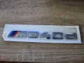 BMW М340d сребриста емблема лого, снимка 1