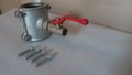Продавам нови скоба вод. 2" х 1", редуктор 1" х 1/2", нипел 1/2", сферичен СК 1/2", болтове 4 бр., снимка 3
