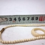 Комплект колие / огърлица и пръстен от слонова кост(6.3), снимка 8