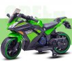 Акумулаторен МОТОР Kawasaki Ninja меки гуми с Кожена седалка 12V, снимка 16