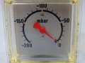 вакуумметър панелен VDO 0/-200 mBar, снимка 2