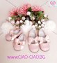№19-№26, Розови официални обувки за момиче - Балеринки с розова панделка BUBBLE KIDS