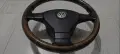 Оригинален махагонов мултиволан за Volkswagen (VW) с Airbag – ТОП състояние!, снимка 7