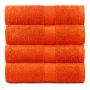 оранжеви хавлийки 70 см х 40 см , снимка 1 - Хавлиени кърпи - 37483794
