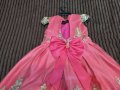 Детска рокля  розова бродерия размер 150 -  Ново.., снимка 4