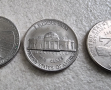 Монети. САЩ . 5 цента . 4 различни монети., снимка 3