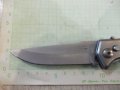 Нож сгъваем полуавтоматичен с калъф, снимка 2
