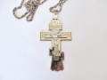 НОВ Свещенически, попски бронзов нагръден кръст 2, снимка 12