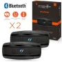  Shape Двоен комплект от 2 BLUETOOTH интерфона за мотоциклетна каска, снимка 2
