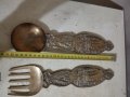 комплект вилица и лъжица за декорация, снимка 2