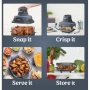 Фритюрник с горещ въздух Ninja Crispi 4 в 1 Air Fryer, снимка 4