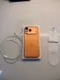 iPhone 17 Pro Max Orange 256GB – отлично състояние запазен телефон Apple айфон про макс 256 гб, снимка 1