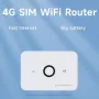 Нов Преносим 4G рутер със слот за SIM карта хотспот Дом интернет, снимка 9