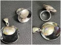 Пръстени медальони обеци сребърни silver 925 srebro prasten obeci , снимка 2