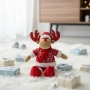 Плюшена коледна фигура Елен Рудолф – уют и празнично настроение у дома. 2 Варианта, снимка 1