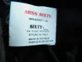Miss Sixty оригинално дамско черно дълго яке М, снимка 11