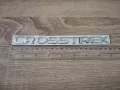 Subaru Crosstrek сребриста емблема надпис, снимка 2