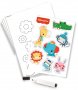 Детска дъска за рисуване FISHER PRICE, 104x61x60см, снимка 4