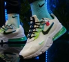 NIKE AIR MAX 270 REACT Цвят-Бяло и Зелено , снимка 1