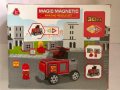 magic magnetic пожарна, снимка 1 - Конструктори - 39698206