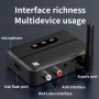 Bluetooth 5.4 аудио приемник M60, NFC, за дома и автомобила, USB, RCA, 3,5 mm AUX, снимка 1