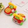 5910 Механична детска играчка телефонче с въженце, снимка 1