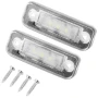 LED плафони за номер Mercedes W211 W203 W219 R171 Без сваляне на кората, снимка 2