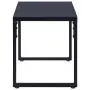 vidaXL Градинска пейка, 120,5 см, PS дъска, черна, снимка 2