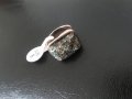 Златист пръстен с камък, снимка 3