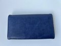 Синьо дамско портмоне, снимка 4