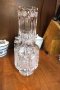 Бохемия великолепна кристална ваза в стил Арт Деко , снимка 2