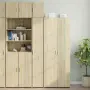 vidaXL Тесен шкаф, сонома дъб, 30x42,5x225 см, инженерно дърво, снимка 2