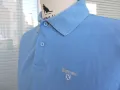 Barbour Mens Blue Cacual Polo Shirt - страхотна маркова тениска с яка размер M , снимка 6
