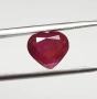  Изключителен естествен нетретиран рубин с форма на сърце – 2,07 карата! , снимка 8