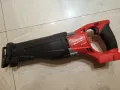  Акумулаторен, безчетков саблен трион Milwaukee M18 CSX Fuel. Само тяло. Цената е крайна!, снимка 1