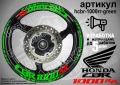 Honda CBR 1000RR кантове и надписи за джанти, снимка 5
