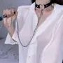 BDSM еротичен комплект, Нашийник и каишка, снимка 2