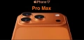 НОВ!!! Apple iPhone 17 Pro Max, 256GB, 5G, Cosmic Orange + подарък оригинален адаптер Apple, снимка 3