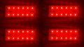 Диодни LED ЛЕД габарити за камион с 12 диода , ЧЕРВЕНИ , 12-24V , снимка 2