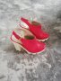 Модерни дамски сандали в червен цвят. Промо цена само 39.00 лева. , снимка 8